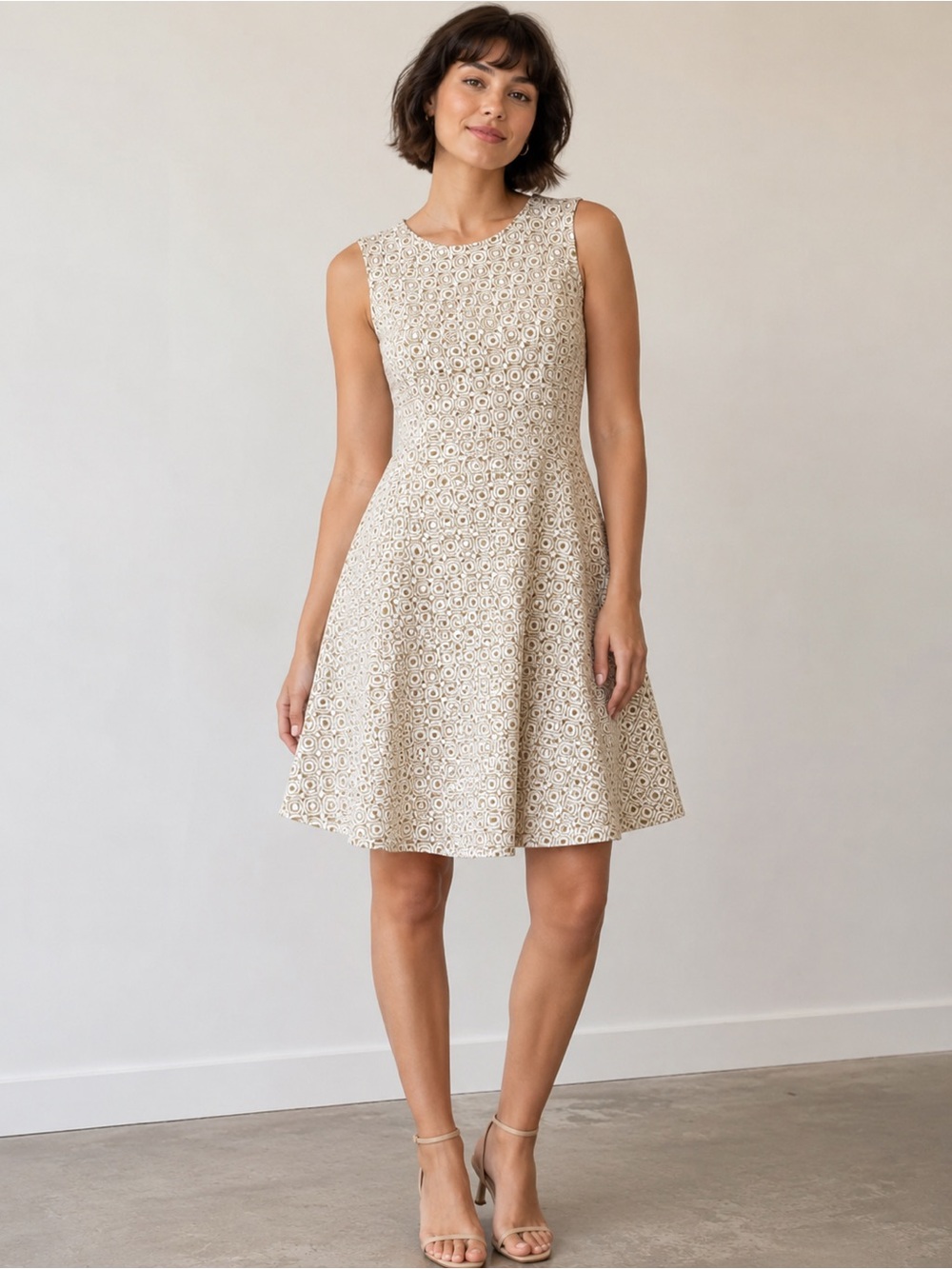 Sharagano Sleeveless Dress